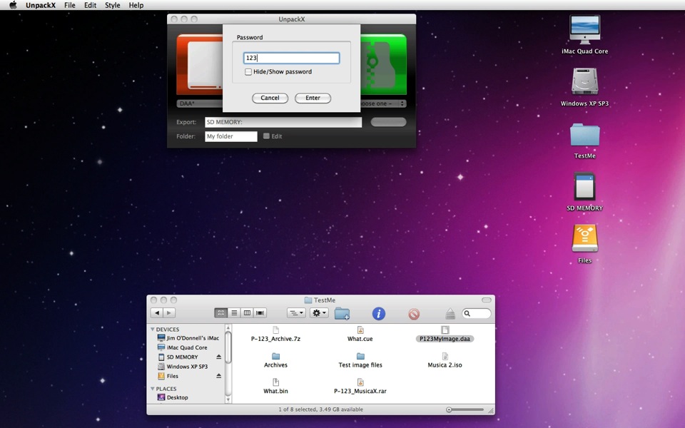 Mac software UnpackX