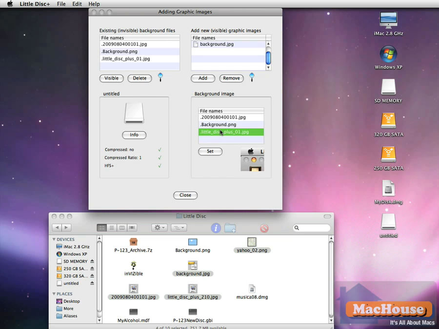 Mac software Little Disc+ video